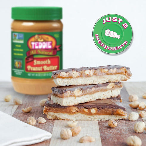 26 Oz Teddie All Natural Peanut Butter, Smooth