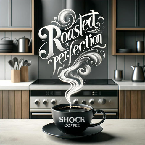 50% 3 Shock Coffee Ground, The Strongest Caffeinated All-Natural Coffee, Up to more Caffeine. pounds