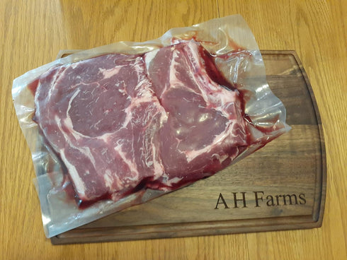 2 pack AH Farms Ribeye Steak All Natural