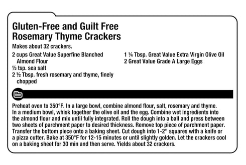 Great Value 2 Lb (32 (Pack 1) (1) Superfine Blanched Almond Flour | Perfect for Gluten-Free Baking - Ounce)