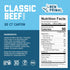Whole30 8g 90 20 Pack The New Primal Grass Fed Beef Sticks, Keto, Gluten Free Healthy Snacks for Adults, Sugar Free Low