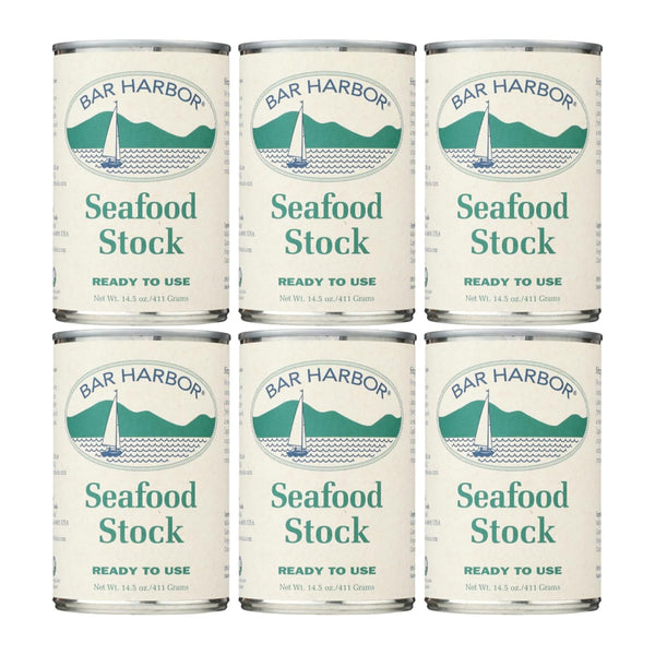 Bar Harbor Seafood Stock, 14.5 oz (411g) Ready-to-Use Fish, Clam & Lobster Stock in