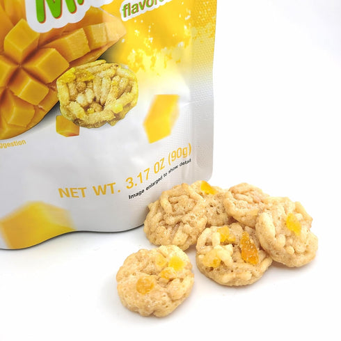 Generic 3.17 Oz. (Pack 2) Chao Sua Thai Sticky Rice Chips Mango Flavored