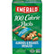 Emerald Nuts Unsalted Almonds and Walnuts 7 Ct (1-Pack), 100-Calorie Individual Packs