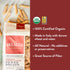 1 (4 Pack), 100% DeLallo Whole Wheat Penne Pasta, Pound Bag, Certified Organic, Made in Italy, Whole Grain, Bronze Cut