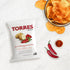 1.76 oz. (Pack 6) TORRES Selecta Gourmet Potato Chips - Snack Size Small Batch Artisan Kettle Chips - De La Vera Hot