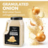 4 LB Fresh Finest Bulk Granulated Onion - Premium Onion Powder - All-Natural, Non-GMO, Gluten-Free, Kosher - Perfect