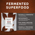 8 Oz Wildly Organic Fermented Cacao Powder Bag - Organic, Non-Alkalized, Minimally Processed, Raw, Fair Trade, Non-GMO
