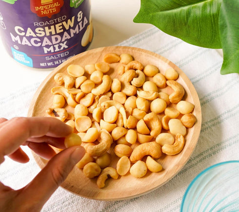 Imperial Nuts - Macadamia Nuts Oil Roasted Roasted | Gluten Free, Vegan and Keto Friendly Food | Plant Based Protein