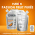 (2.2 lbs) Funkin Fruit Puree | Real Fruit, Simple Ingredient, Natural Mixer for Cocktails, Drinks, Smoothies | Vegan