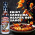 KICKIN' Carolina Reaper Hot Sauce, 5 oz, Premium Gourmet for Chicken Wings and Breakfast Burritos