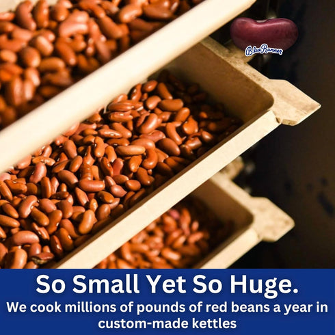 16 Oz (Pack 6) Blue Runner Creole Cream Style Red Beans Of - New Orleans Best Authentic Red Beans - Slow Cooked