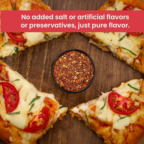 6 PACK The Spice Lab Pizza Chili Blend No Added Salt Artisan Spice Mix with Aleppo Pepper, Korean Chili Flakes, Garlic