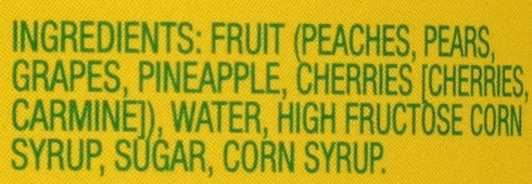 8.5 (Pack 12) Del Monte Canned Fruit Cocktail in Heavy Syrup, Ounce