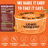 6 Pack Long Weekend Freeze-Dried Vegetable Soup Instant Soup with Real Vegetables Nourishing, Thoughtful Nutrition