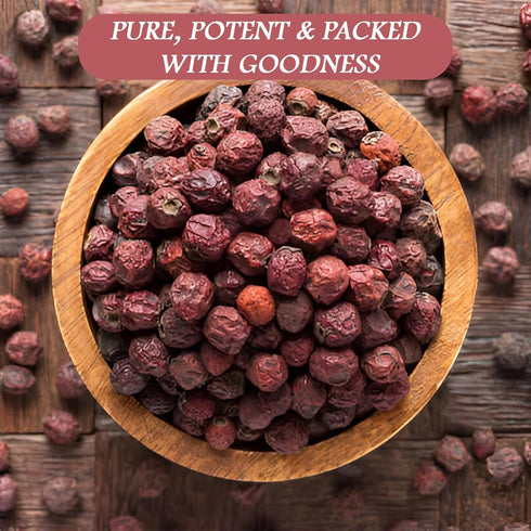 16oz Cure wid Pure Organic Hawthorn Berry Tea | Non-GMO Caffeine-Free Hawthorne Berry Tea | Resealable Eco-Friendly Bag