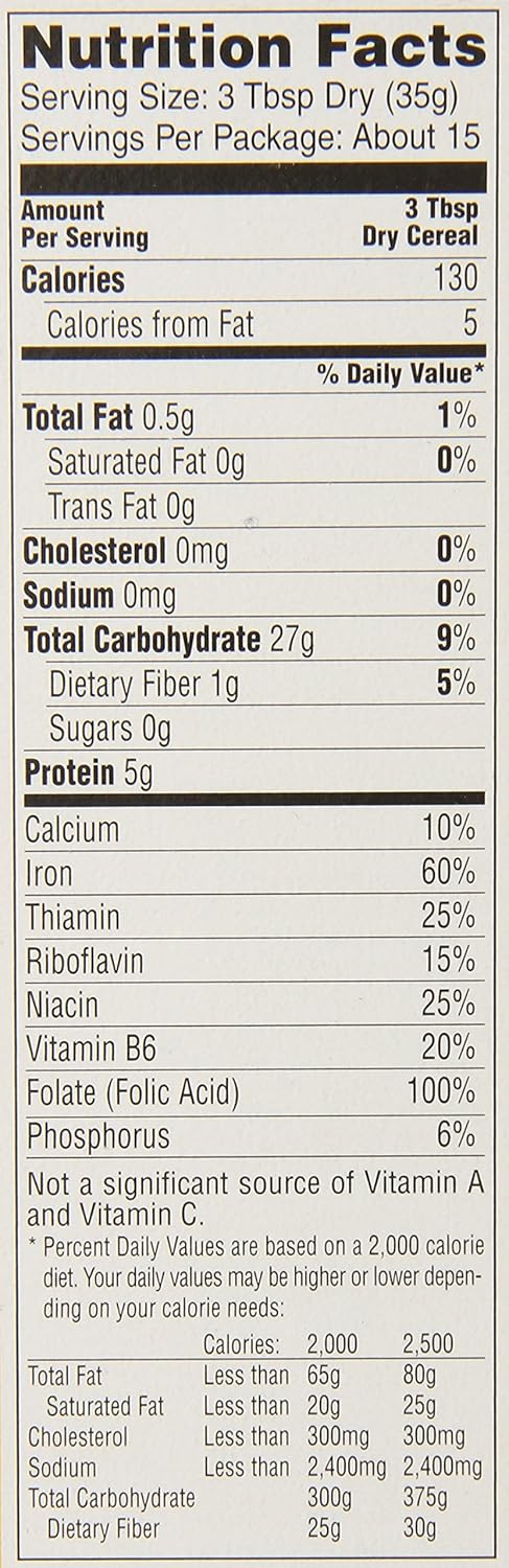 18 Malt-O-Meal Original Hot Wheat Cereal, Ounce