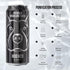 12 Pack,16 oz, 100% NO DAYS OFF Premium Sparkling Water - fl Sparkling (Unflavored) - Ultra-Purified Reverse Osmosis
