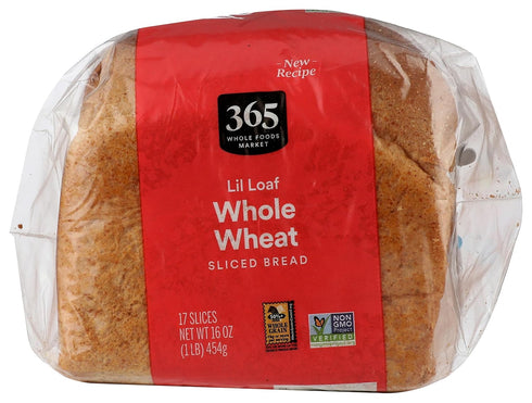 365 by Whole Foods Market 16 OZ Whole Wheat L'il Loaf