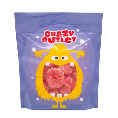 1 Pack Cherry Slices Candy - Pound - Chewy Candy for Office Bowls & Holiday Buffets - Gelatin Free Jelly Candies