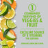 V8 11.5 oz (Pack 16) +Energy Sparkling Lemon Lime Juice Energy Drink, fl Can