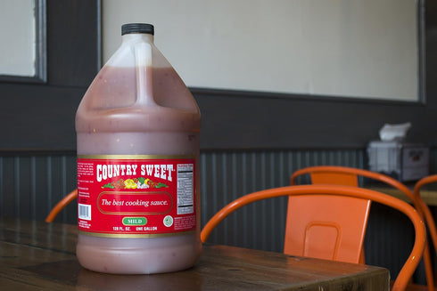Country Sweet 1 Gallon/128 Sauce - Premium Cooking and Finishing Sauce (Mild, ounces)