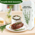 25-30 2.3oz 7-8" PCS Naturally Dried Whole Rosemary Sprigs, Rosemary Sprigs Spices, Rosemary Stems for Cooking, Baking