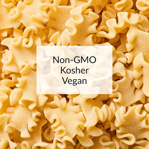100% 16 oz (6 Pack) DeLallo Mafaldini Pasta, Mini Lasagna Noodles, Short Ruffle Shape, Vegan, Kosher, Non-GMO, Made