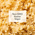 100% 16 oz (6 Pack) DeLallo Mafaldini Pasta, Mini Lasagna Noodles, Short Ruffle Shape, Vegan, Kosher, Non-GMO, Made