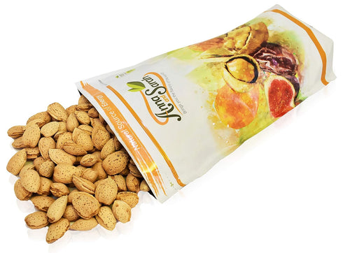 4 Lbs Anna and Sarah Almonds In Shell, Raw, Natural, Whole, Jumbo California Almonds, in Resealable Bag