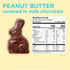 3 Oz, 12 Count Russell Stover Peanut Butter Milk Chocolate Easter Bunny Candy