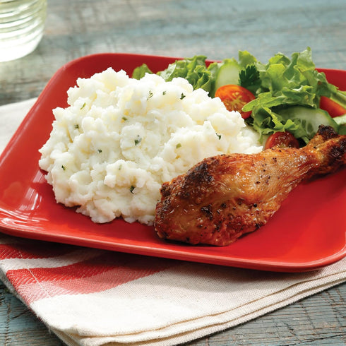 100% 8 8 (Pack 8) Idahoan Sour Cream & Chives Mashed Potatoes, Naturally Gluten-Free, Real Idaho Potatoes, servings per