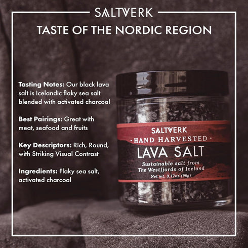 Lava & Birch Smoked Icelandic Sea Salt Bundle