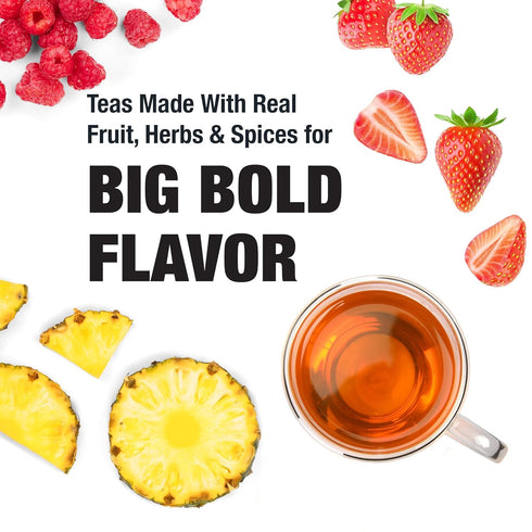 Tiesta Tea - Fruity Paradise | Strawberry Pineapple Green Tea | Premium Loose Leaf Blend, 1.6oz Resealable Pouch