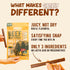 10g (1 oz, 10 Pack) Grazly Grass-Fed Beef Sticks Made with Only Beef, Spring Salt & Collagen Casing Clean, High-Protein