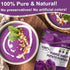 16oz Pack 100% Value Purple Sweet Potato Powder for Regular Use Natural Dried Ube Powder, Purple Yam Powder for Food