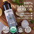500ml (16.9 oz) Burroughs Family Farms Premium Organic Extra Virgin Olive Oil Cold-Pressed California EVOO, Polyphenol
