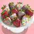 12 A Gift Inside Happy Birthday Chocolate Dipped Strawberries - Berries