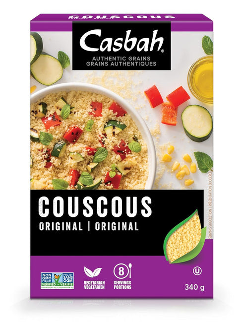 Casbah Original Couscous 12 oz. (Pack of 6), Perfect to Make Easy