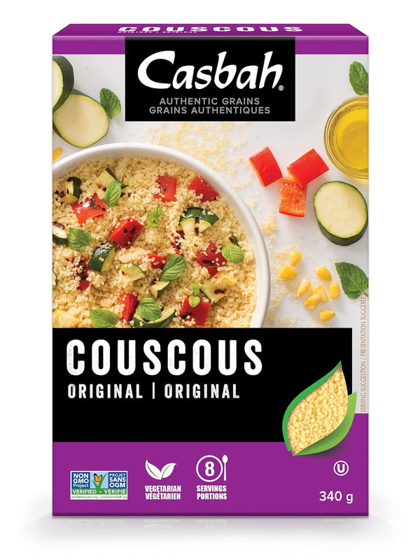 Casbah Original Couscous 12 oz. (Pack of 6), Perfect to Make Easy