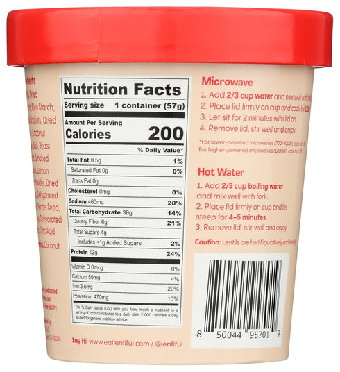Lentiful 2.01 , Lentils Instant French Mirepoix, Ounce
