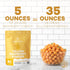 5 3rd Yellow Raspberry Powder Ounce Bag - Party Lab Tested Himalayan Golden Freeze Dried Raspberries Fruit Dehydrated