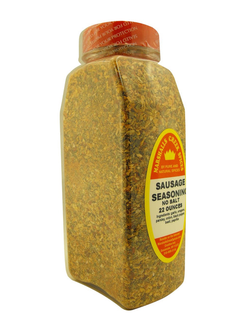Marshalls Creek Spices XL Sausage No Salt Seasoning, 22 Ounce (st32)