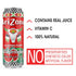 22 Oz (Pack 24) AriZona Watermelon Juice Cocktail - Big Can, Fl