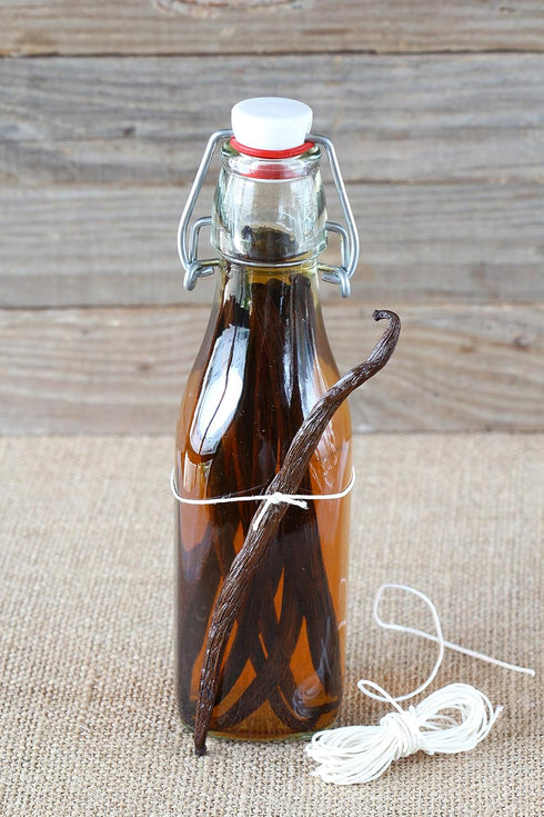 25 Gourmet Tahitian Vanilla Beans - Whole Pods for Baking and Brewing