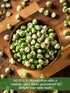 Packed (2 LBS) NUTS U.S. - Wasabi Coated Green Peas | Vegan | Premium Quality | Crunchy & Spicy Roasted Flavor | in a