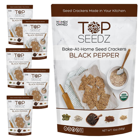 Top Seedz BAKE-AT-HOME Mix | Black Pepper | Makes 10 ounces of
