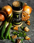 Cuso Cuts Roasted Garlic & Onion BBQ Seasoning Rub - All Natural Ingredients - 1 Count BBQ Rub Seasoning