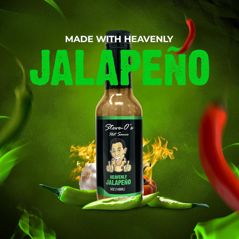 Steve-O's Hot Sauce - Heavenly Jalapeño Hot Sauce, 5 fl oz