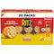 RITZ Cheese Sandwich Crackers, Lunch Snacks, 20 Snack Packs (6 Crackers Per
